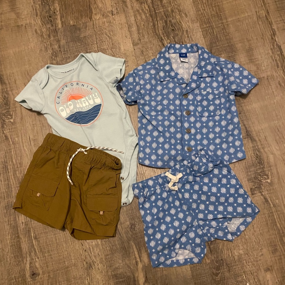Old Navy 3-6 months summer set